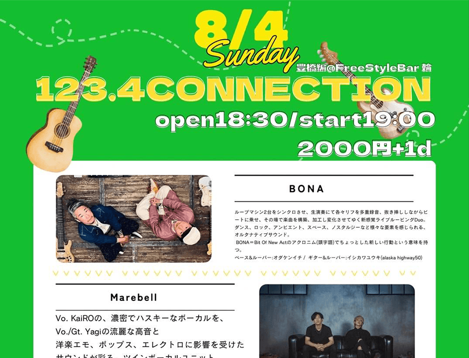 『123.4CONNECTION vol.2』 豊橋編
