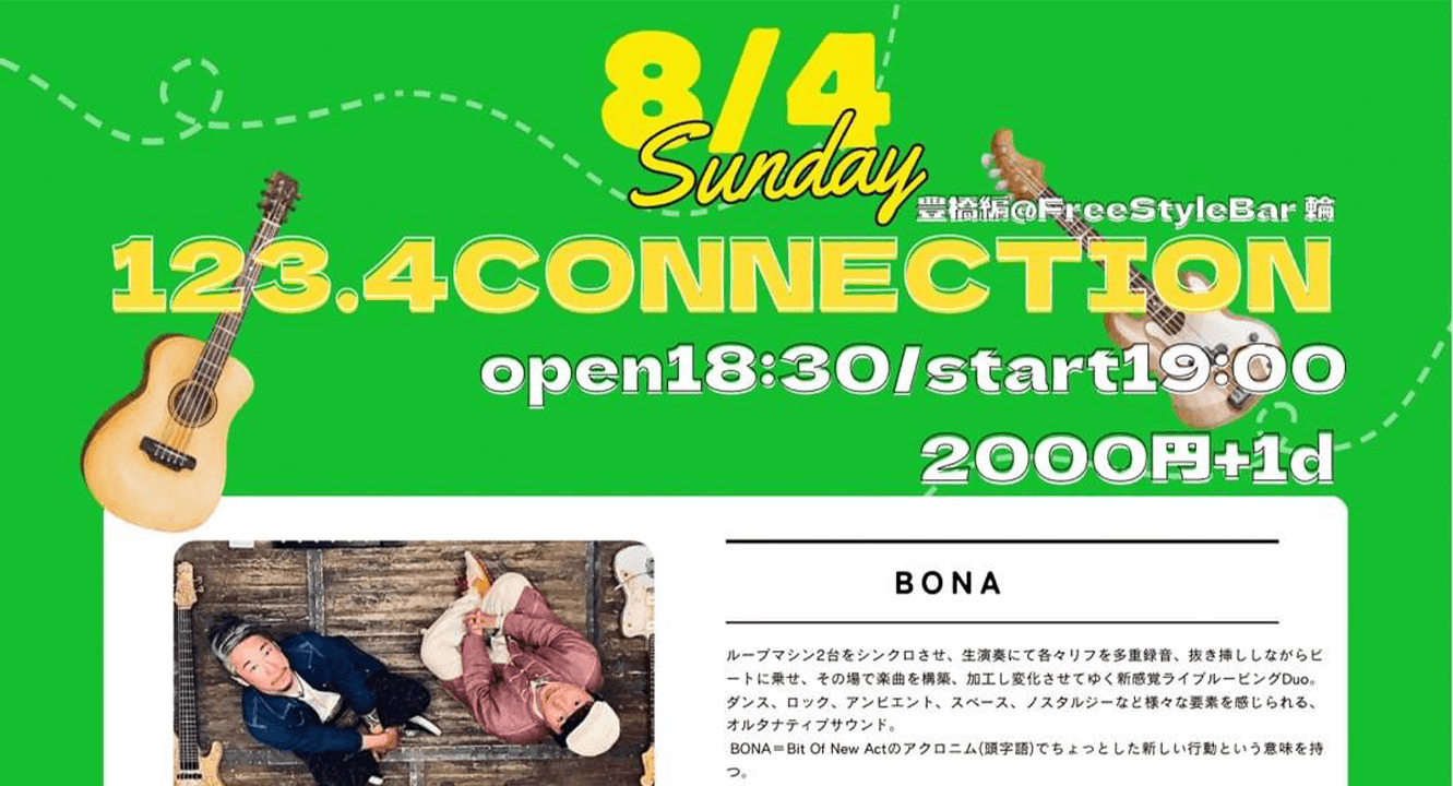 『123.4CONNECTION vol.2』 豊橋編
