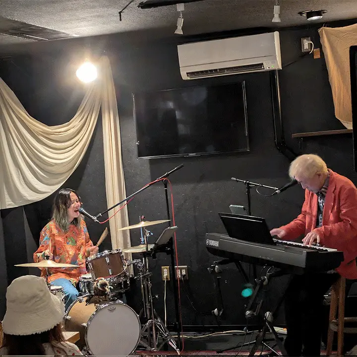 昨日の森下bookieさんと大山湧希Duo