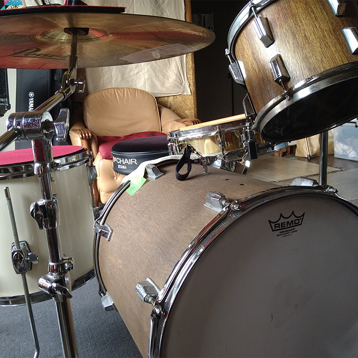 うちのドラムセットは