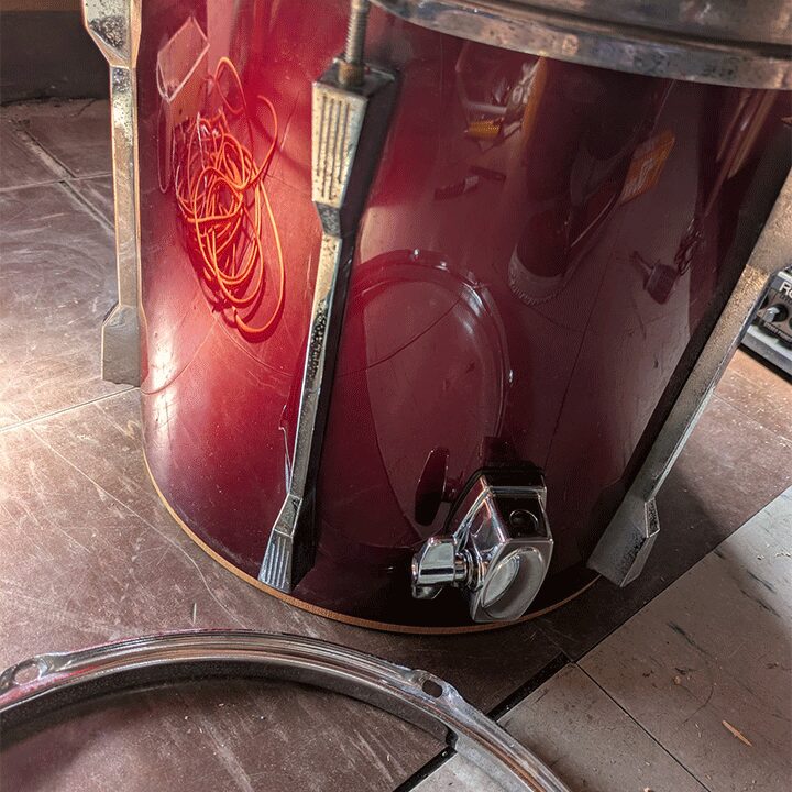 TAMAのROCKSTAR DX13インチをフロアタム化！